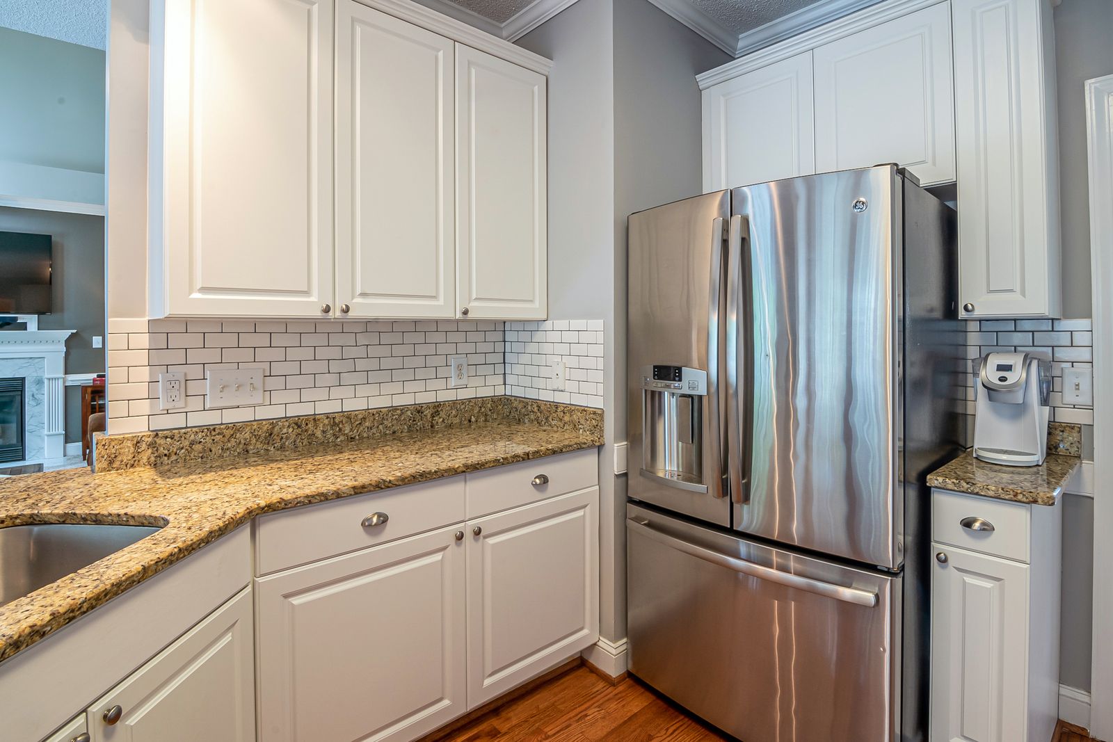 DCS stainless refrigerator built-in